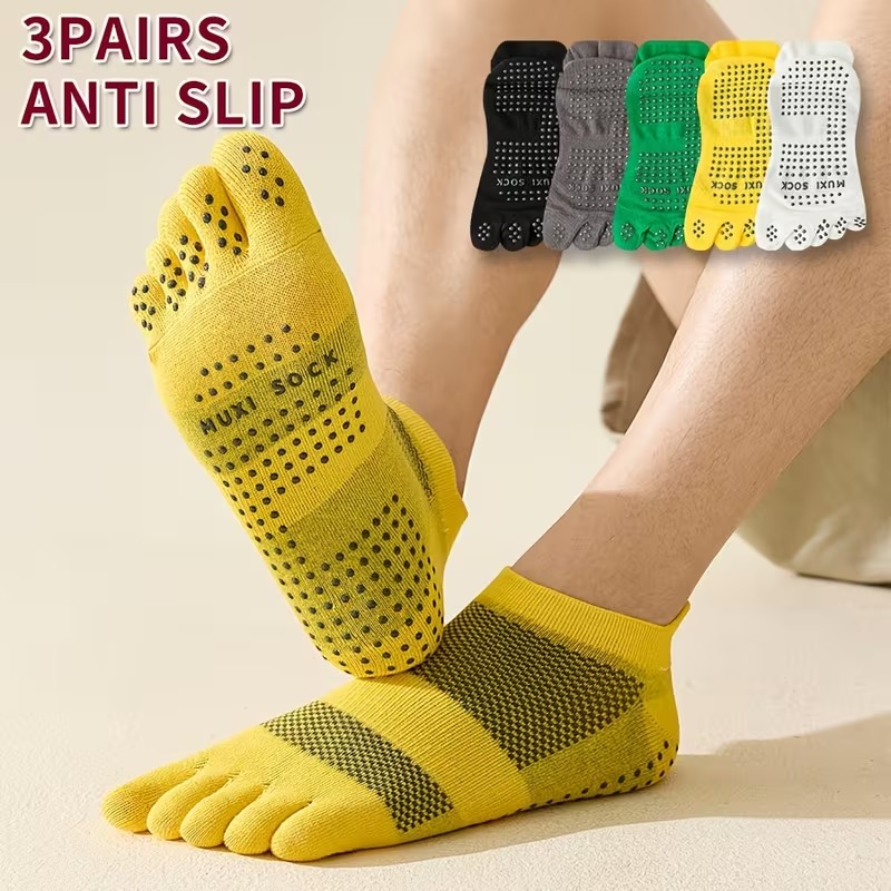 Grip Sock Yoga - Мужские носки с раздельными пальцами (3
