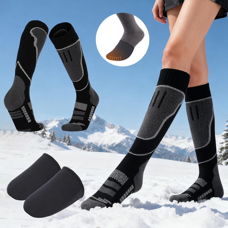 Thermal Sock Winter - 2 пары термолыжных носков и неопреновый