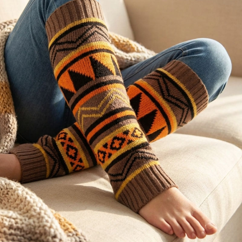1-4 пары богемных вязаных гетр – обзор и цена Boot Sock Slouchy