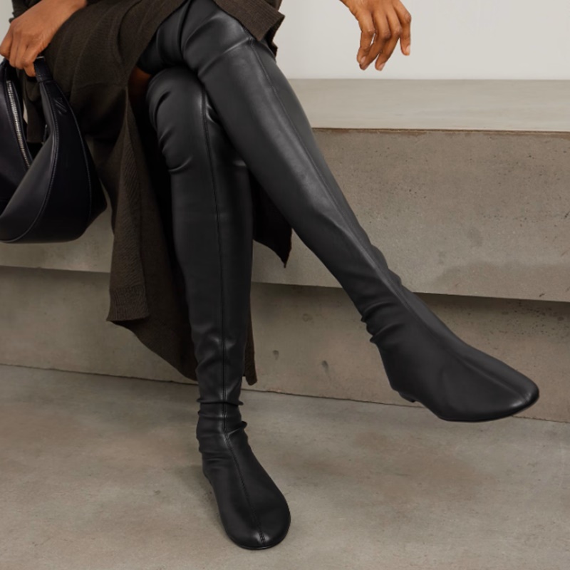 Коричневые мягкие эластичные б – обзор и цена Boot Sock Slouchy