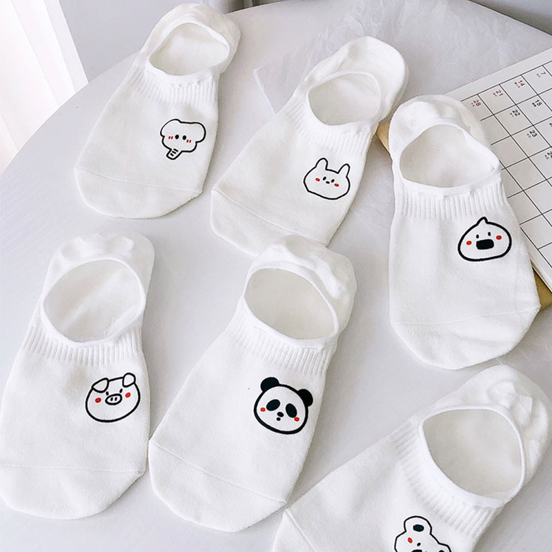 5 пар/лот короткие носки для ж – обзор и цена No Show Sock Women