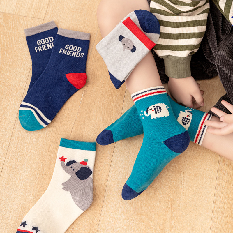 Набор из 5 пар детских носков  – обзор и цена Cotton Crew Sock Pack