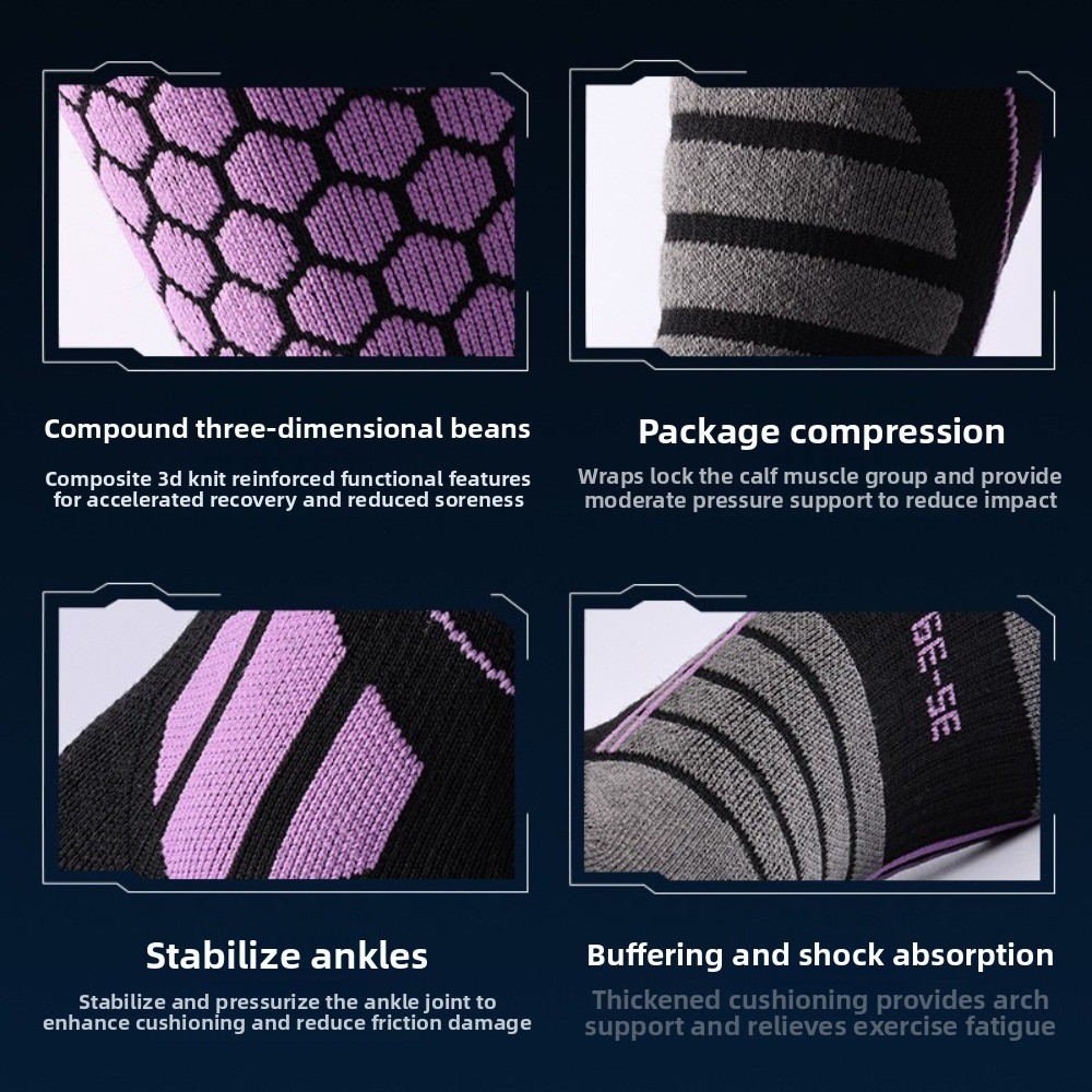 Новые утолщенные лыжные носки, – обзор и цена Thermal Sock Winter