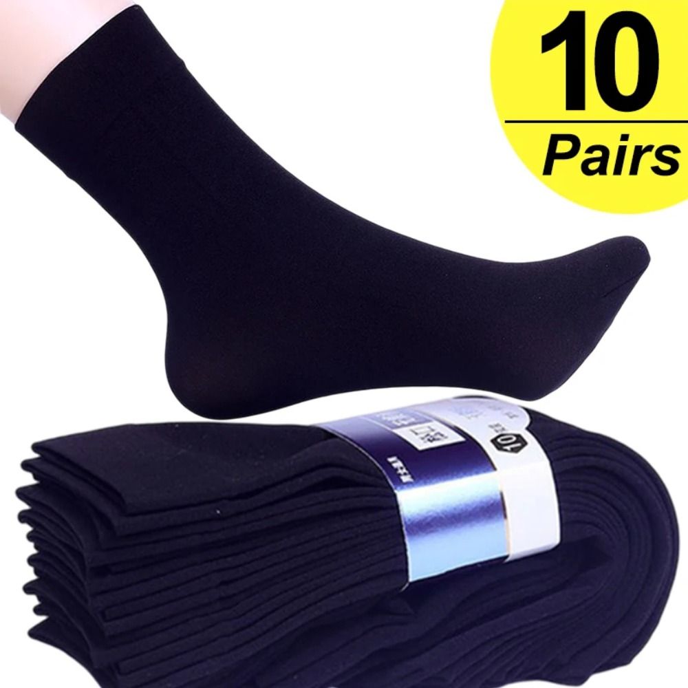 10 пар новых дышащих мужских н – обзор и цена Silk Sock Bamboo