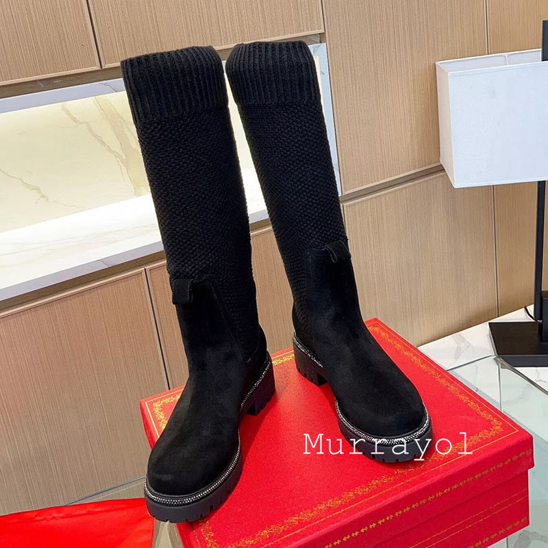 Сапоги до колена, осенне-зимни – обзор и цена Knee High Sock Women