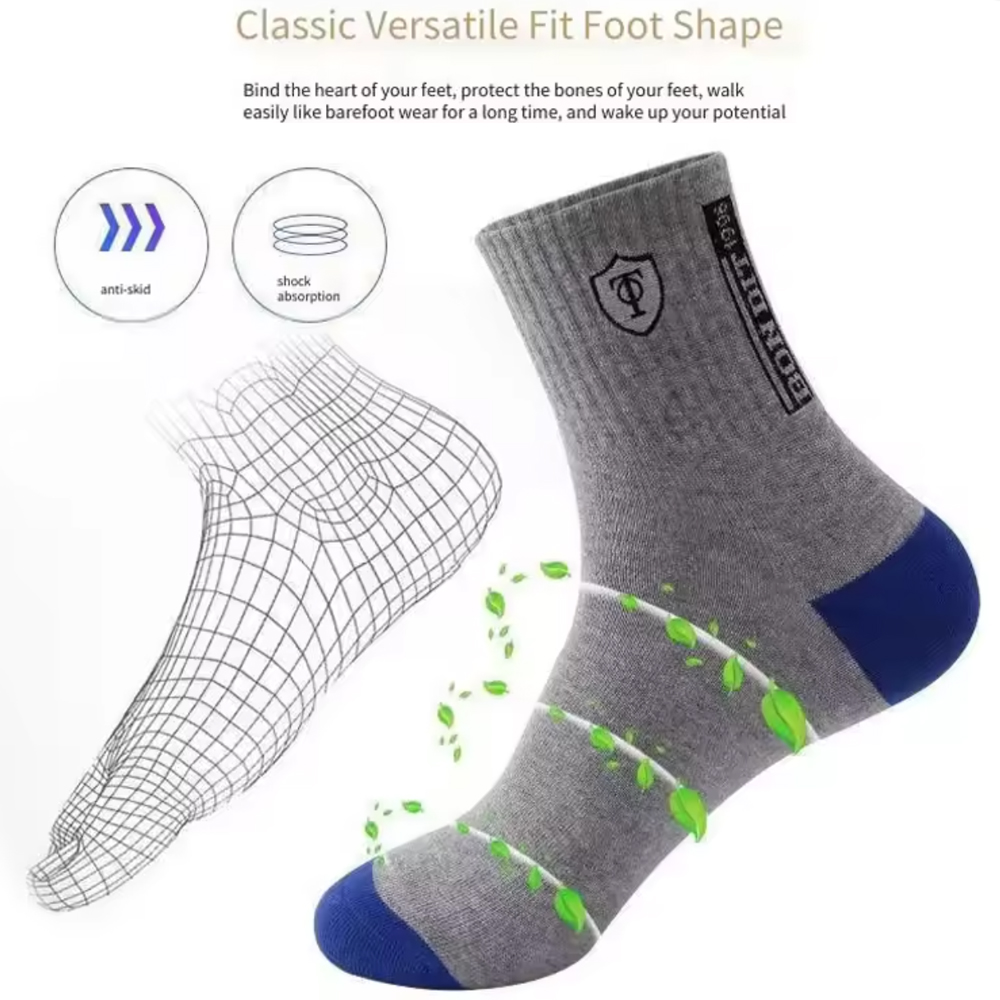 Мужской набор из 20 пар премиа – обзор и цена Cotton Crew Sock Pack