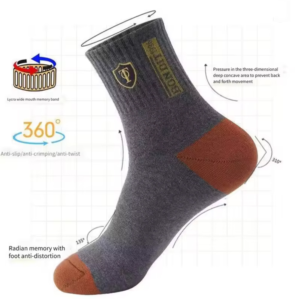 Мужской набор из 20 пар премиа – обзор и цена Cotton Crew Sock Pack