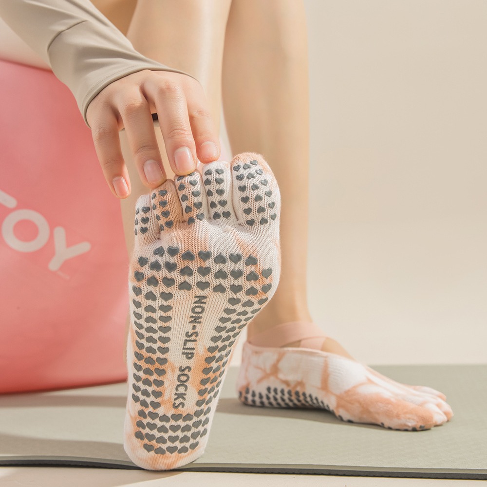 Женские носки для йоги с пятью – обзор и цена Grip Sock Yoga